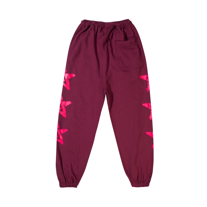 Star Symbol Sweatpants - Red