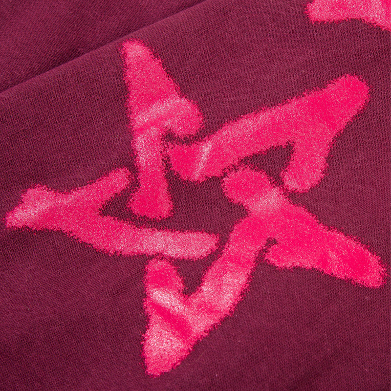 Star Symbol Sweatpants - Red