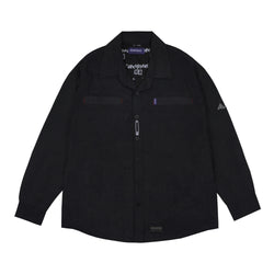 Corduroy Overshirt Orb - Black