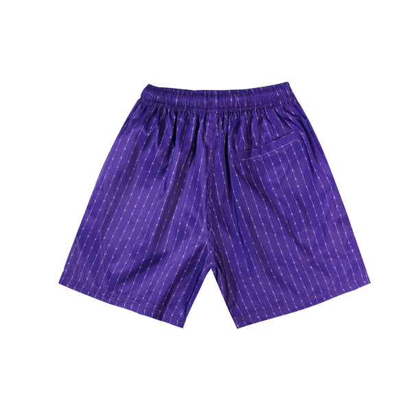 Barbed Wire Shorts - Purple