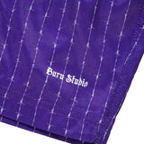 Barbed Wire Shorts - Purple