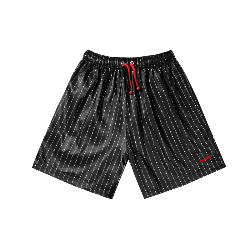 Barbed Wire Shorts - Black