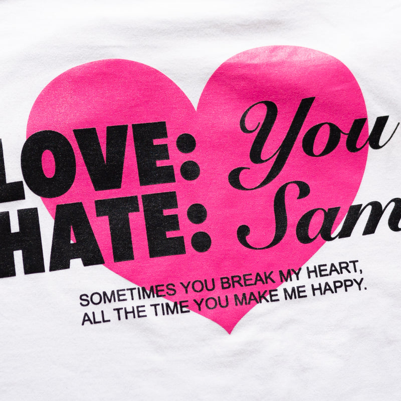 Love Hate - White
