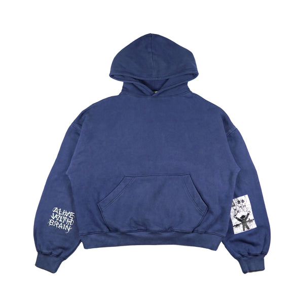 The End Hoodie - Blue Wash