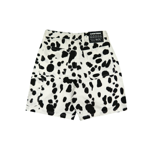 Dalmantian Shorts - White