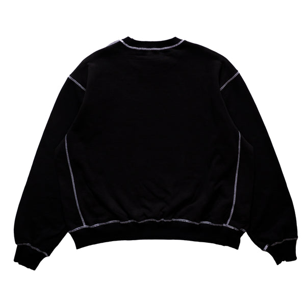 Just Bloom Crewneck - Black