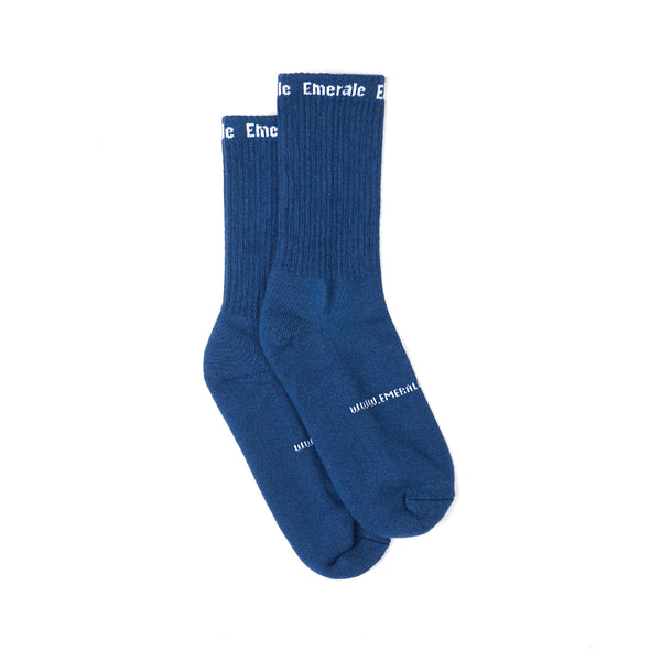 Icon Socks - White Blue