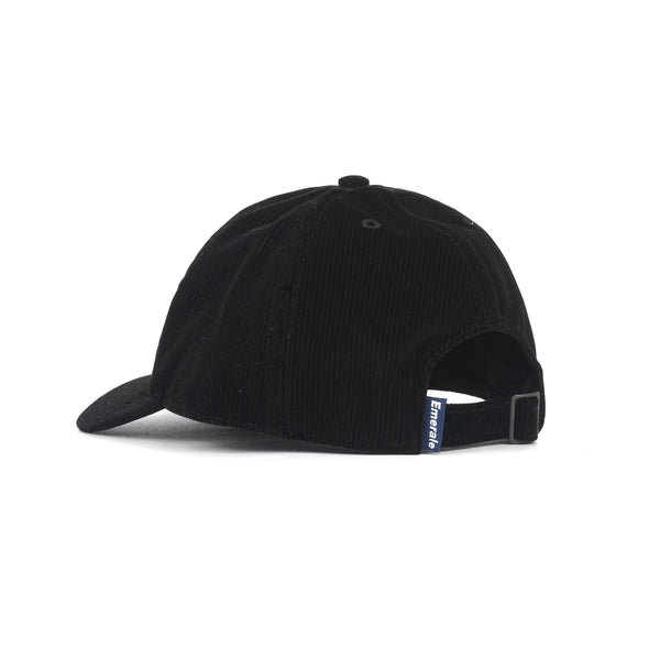 Throw Up Corduroy Polo Hat - Black