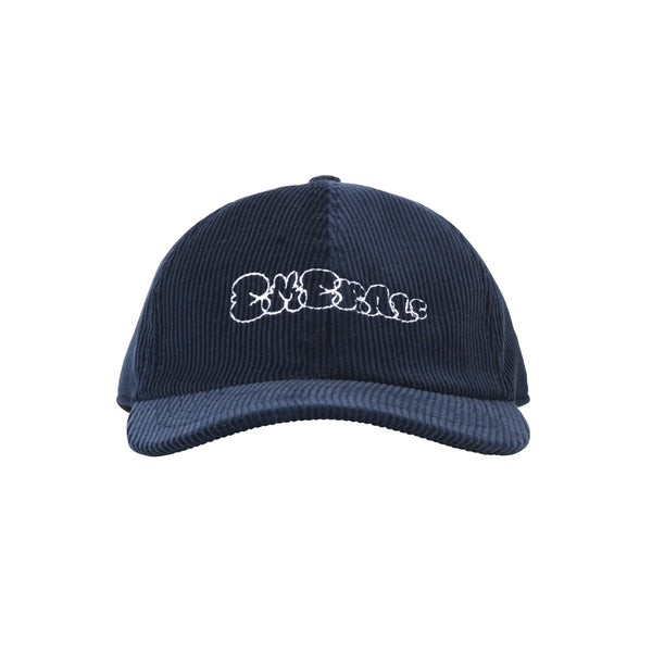 Throw Up Corduroy Polo Hat - Navy