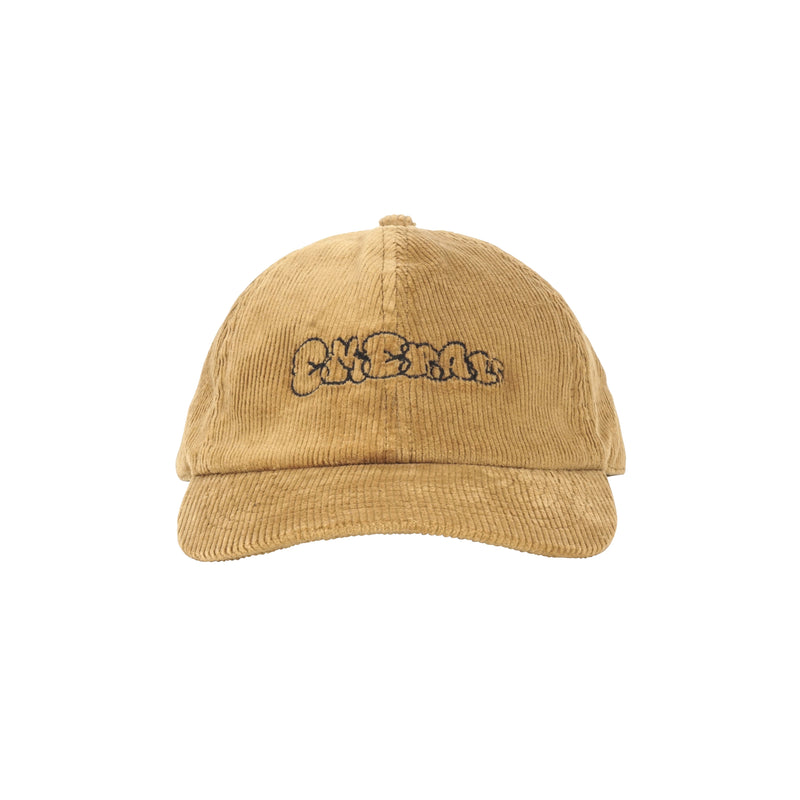 Throw Up Corduroy Polo Hat - Cream