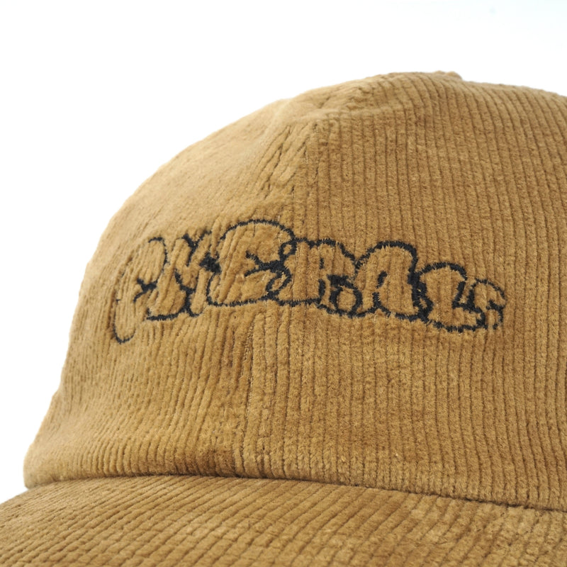 Throw Up Corduroy Polo Hat - Cream