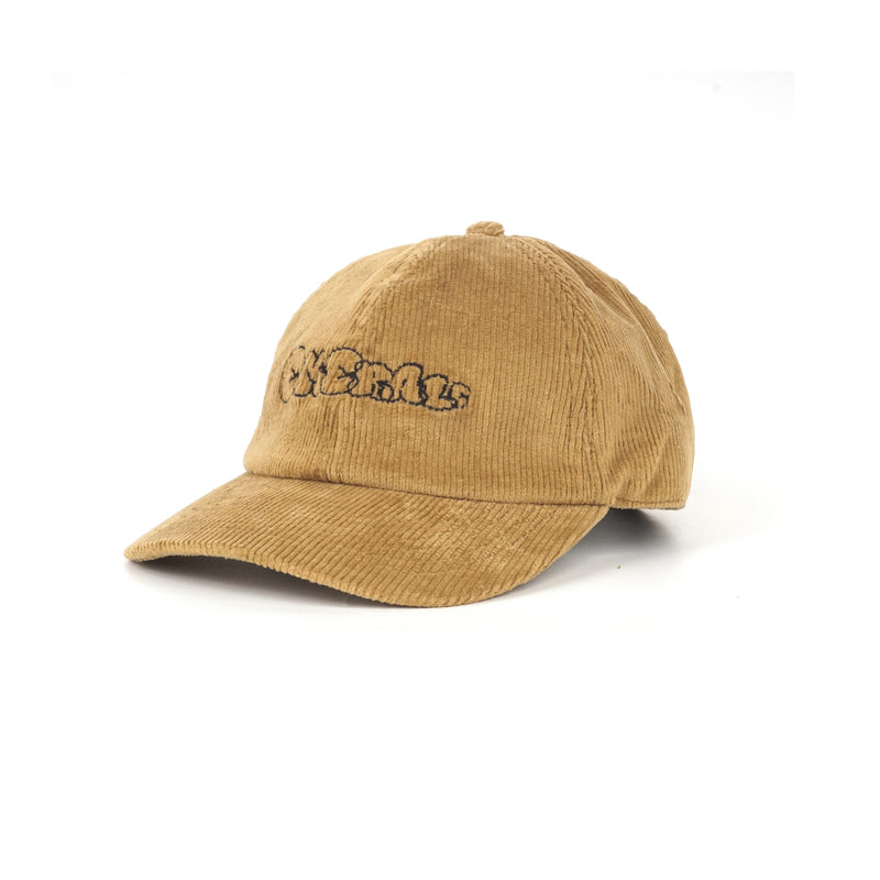 Throw Up Corduroy Polo Hat - Cream