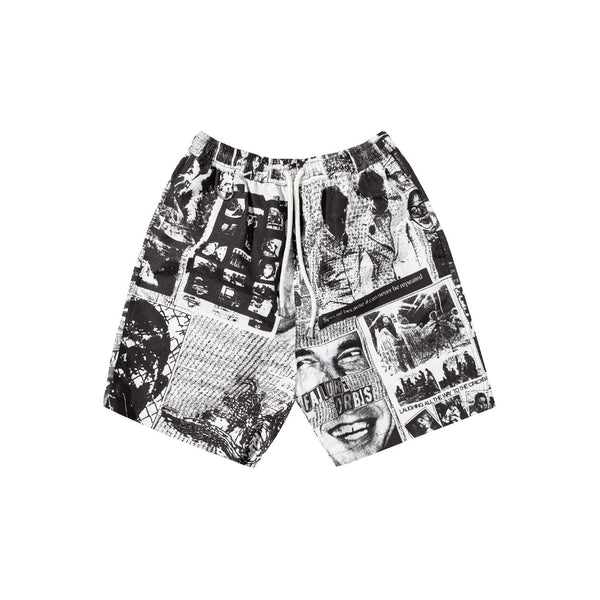 Stomp 3 Shorts - Black White