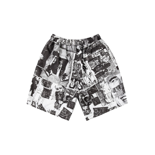 Stomp 3 Shorts - Black White