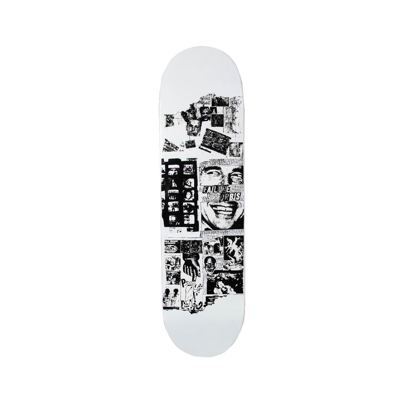 Stomp 4 Skate Deck - White