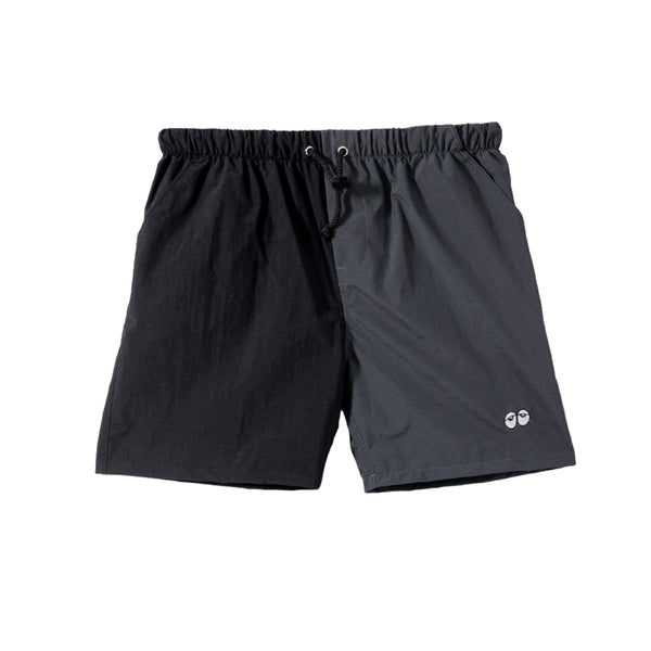 Two Tone Shorts - Black/Grey