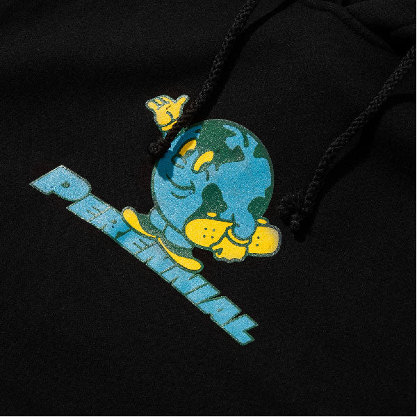 Skate The Earth Hoodie - Black