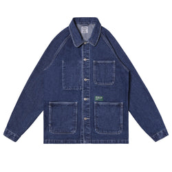 Crutch Chore Coat Jacket - Washed Indigo