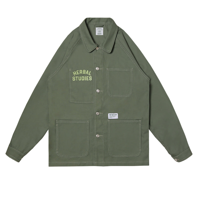 Crutch Chore Coat Jacket - Olive