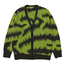 Seizures Cardigan Knitwear - Olive Green