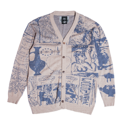 Ancient Sacred Plant Knitwear - Cream