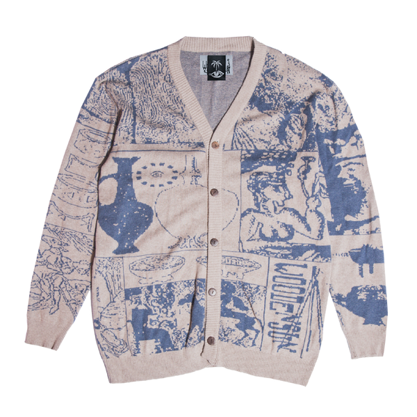 Ancient Sacred Plant Knitwear - Cream