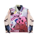 Confine 6 Work Jacket Reversible - Black / Full Print