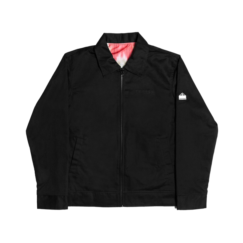 Confine 6 Work Jacket Reversible - Black / Full Print