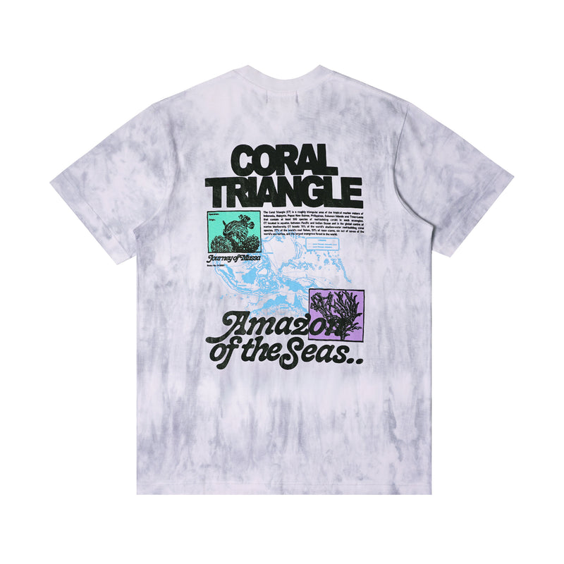 Coral Triangle - Tie Dye Grey