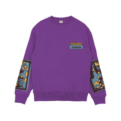 Eyes Sweater - Purple