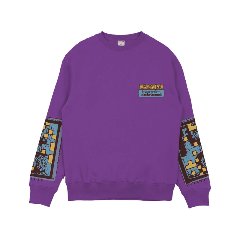 Eyes Sweater - Purple