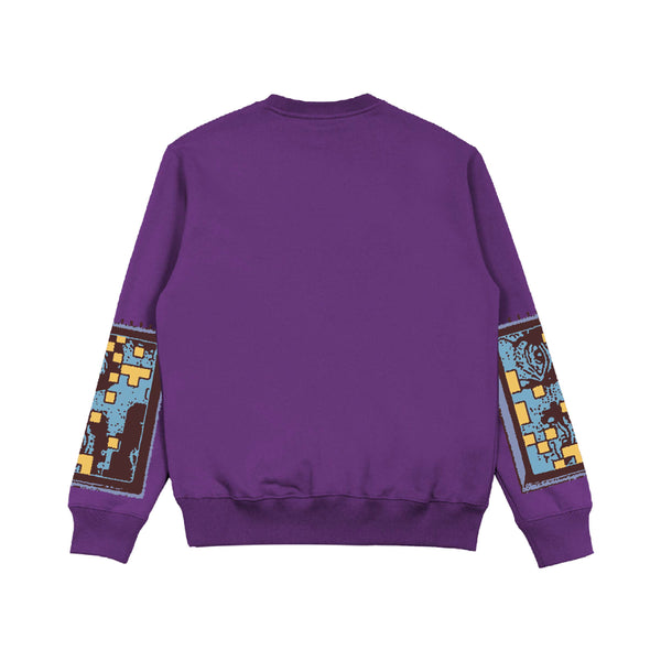 Eyes Sweater - Purple