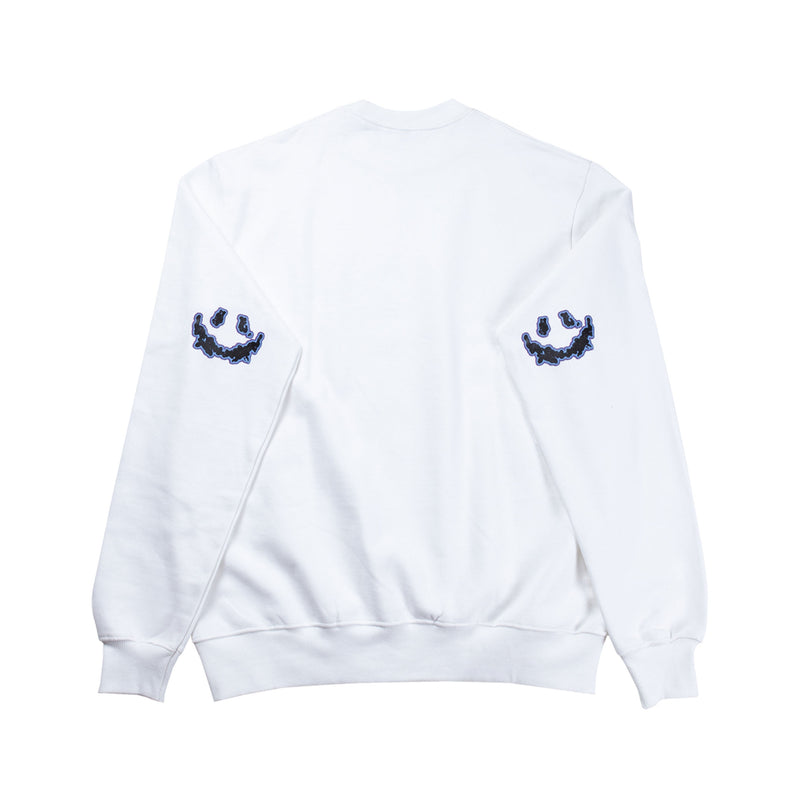 Ok Not Ok Crewneck - White