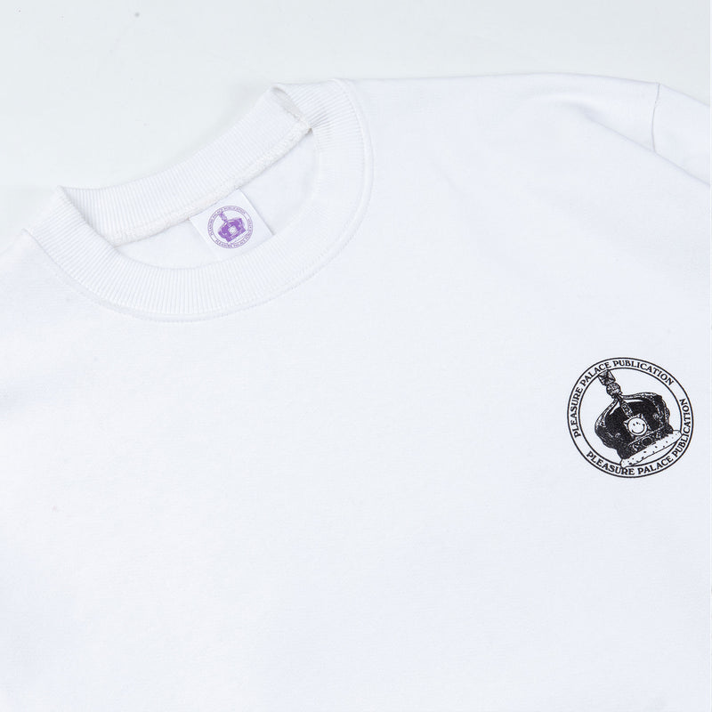 Ok Not Ok Crewneck - White