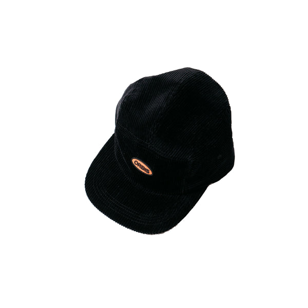 Cord 5-Panel Caps - Black