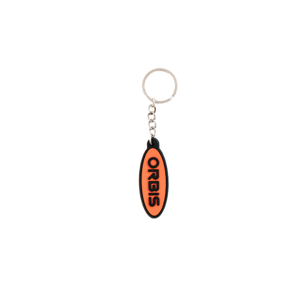 ORB Keychain - Black/Orange