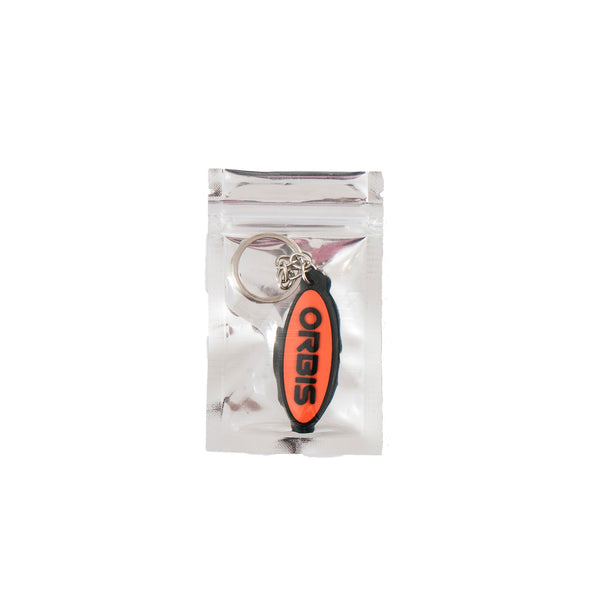 ORB Keychain - Black/Orange