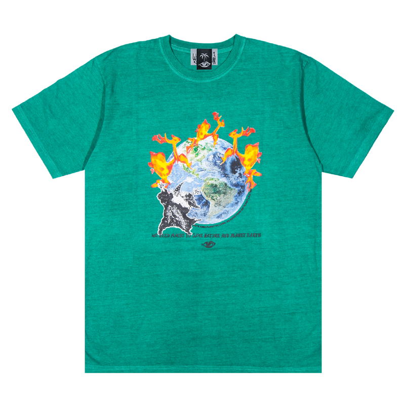 World Is On Fire - Green
